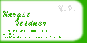 margit veidner business card